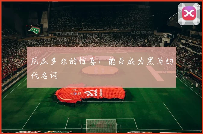 厄瓜多尔的惊喜,能否成为黑马的代名词